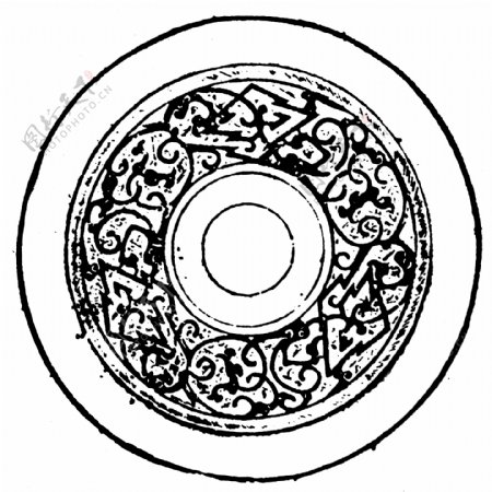 春秋战国图案青铜器图案中国传统图案266