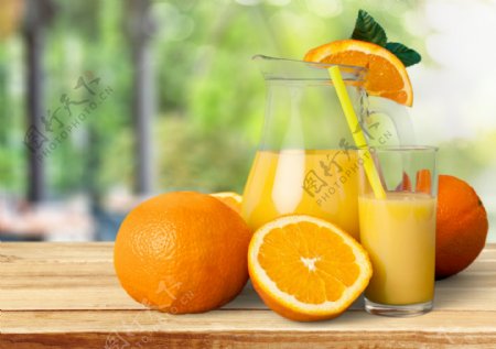 美味橙汁与橙汁