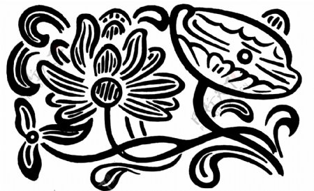 花鸟图案两宋时代图案中国传统图案096