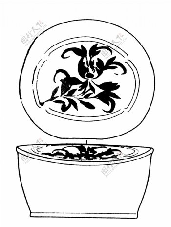 器物图案两宋时代图案中国传统图案230