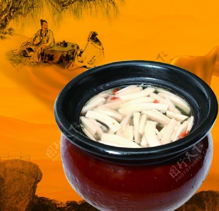 江西特色民间瓦罐煨汤