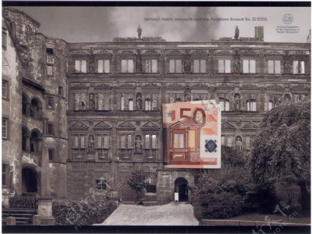 德国古迹保护基金会钞票篇1