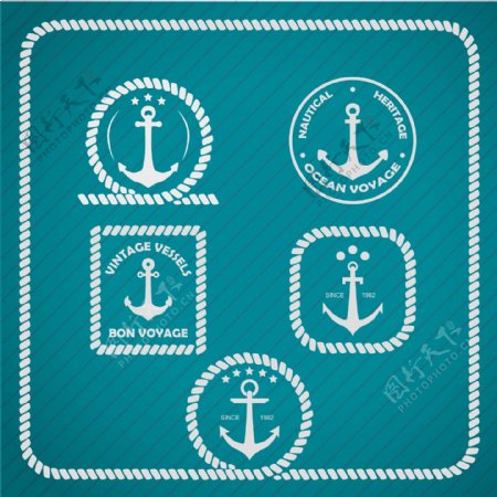 创意航海图标