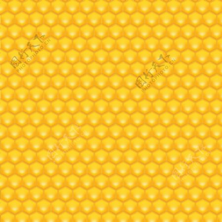 光滑的六角形蜂蜜图案