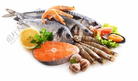 海鲜与水果蔬菜图片