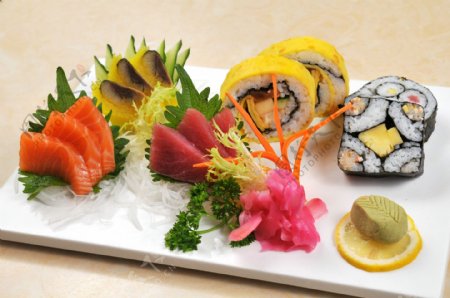 日本料理寿司图片素材