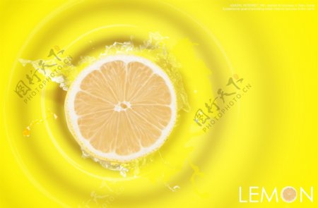 个性柠檬图片设计