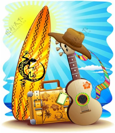 吉他旅游箱图片