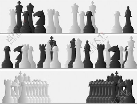 国际象棋棋子图案