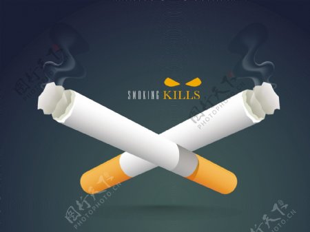 创意禁烟标志
