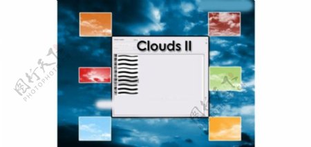 10款逼真的云彩和云朵装饰笔刷