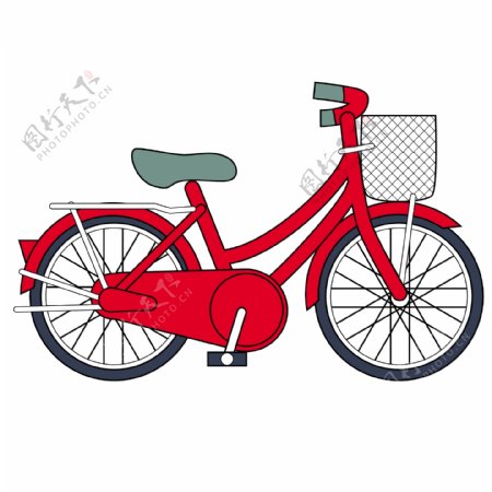 自行车交通工具矢量EPS格式0005