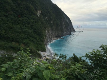 台湾垦丁国家公园鹅銮鼻大海风光图片