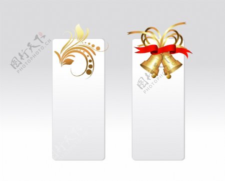 圣诞节元素banner卡片设计