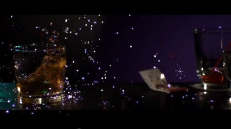 梦幻鸡尾酒高速摄影视频素材