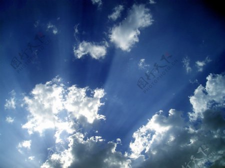 高清海报背景天空太阳云层背景高清蓝色背景