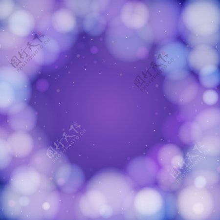 紫色虚幻背景