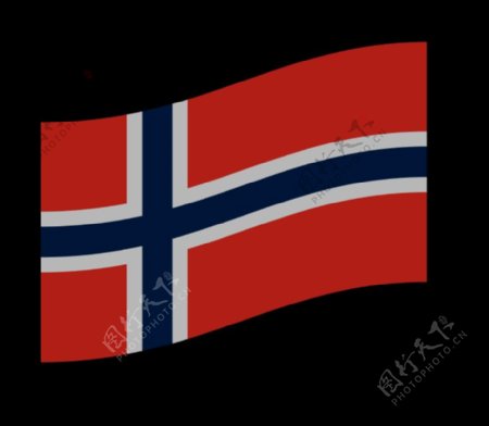 点击挪威国旗