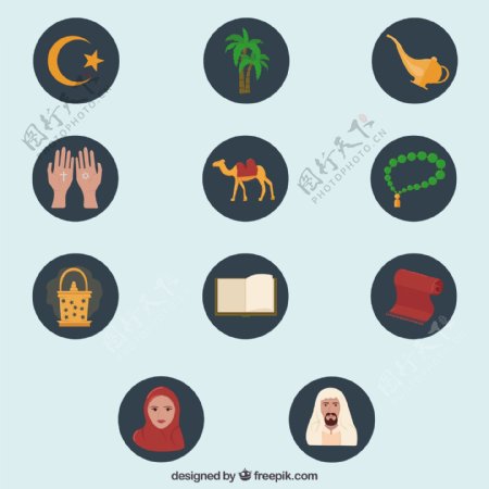 伊斯兰教的图标