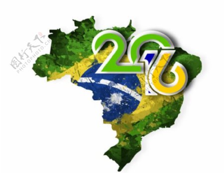 2016巴西奥运地图