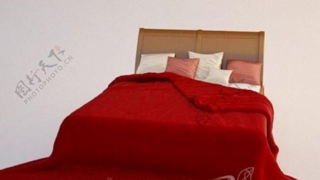 BedRedClassic红色毯床