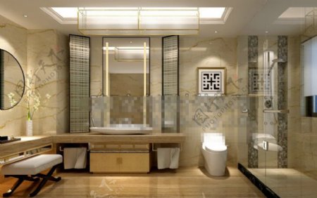 卫浴空间设计3模型