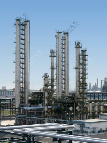 工业生产石油厂图片