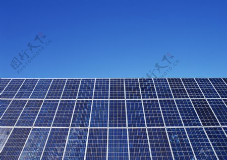 高清太阳能电池板图片