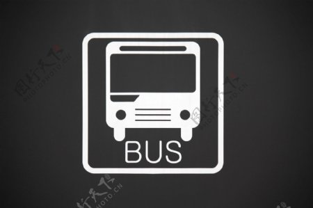 高清巴士标志图片