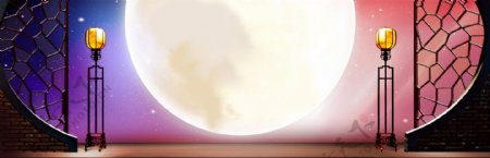 中秋节月亮淘宝图片
