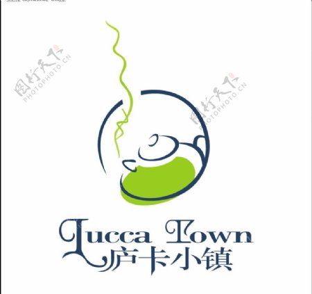 庐卡小镇矢量logo图片