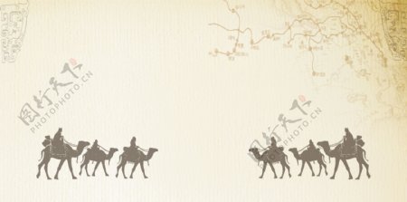 丝绸之路背景图片