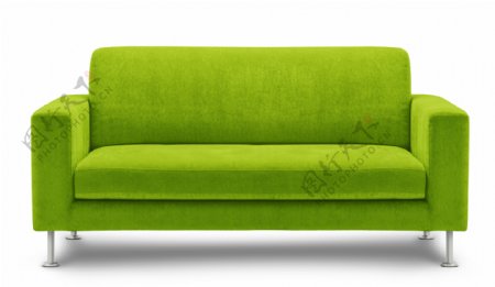 绿色沙发图片素材