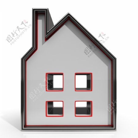 房子图标显示家出售
