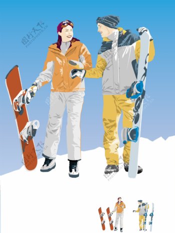 滑冰夫妇