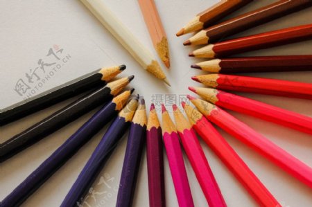 彩色的绘画笔