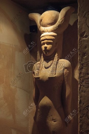 埃及人物雕塑