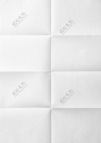 白色折痕纸张背景
