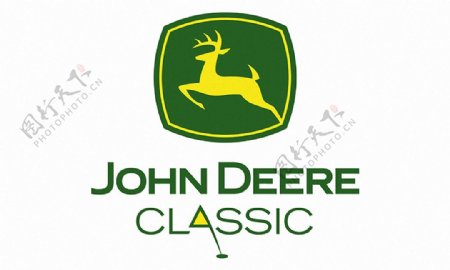 约翰迪尔拖拉机logo免抠png透明素材