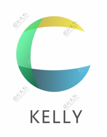 kelly三色球企业组织logo