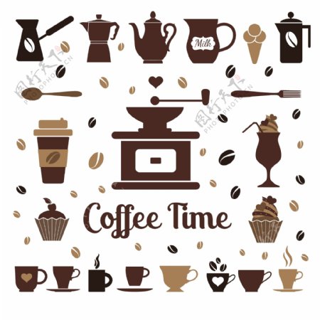 平咖啡图标