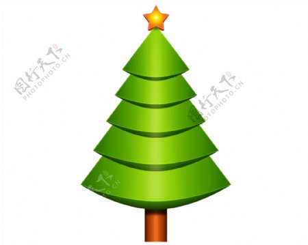 圣诞雪球礼物圣诞树图标设计