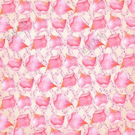 粉红花瓣透明素材