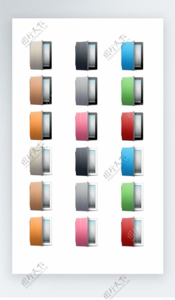 冰箱图标彩色工具图标iconpng