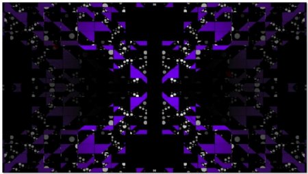 几何形状视频紫色素材