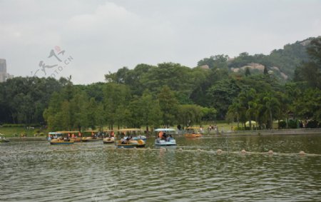 飞尔珠海海滨公园人工湖