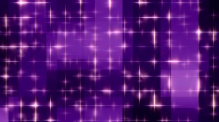 紫色炫光梦幻光条方格视频素材