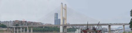柳州壶西大桥全景图