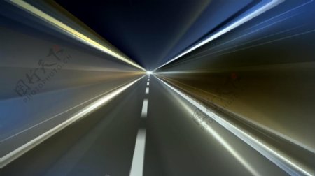高速运动的时空穿梭隧道