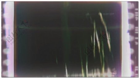 褪色LOMO电影边框视频素材